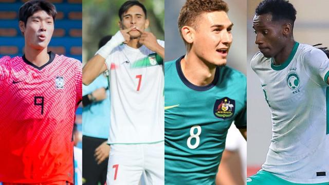 开云-AFC推出U20亚洲杯16位新秀 队长艾菲尔丁榜上有名